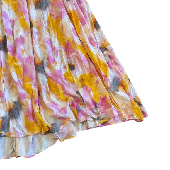 Torrid Pink and Yellow Floral Maxi Dress - Picture 10 of 13